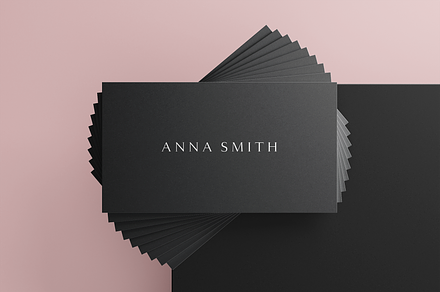 Minimal Business Card, a Business Card Template by Cassandra Cappello