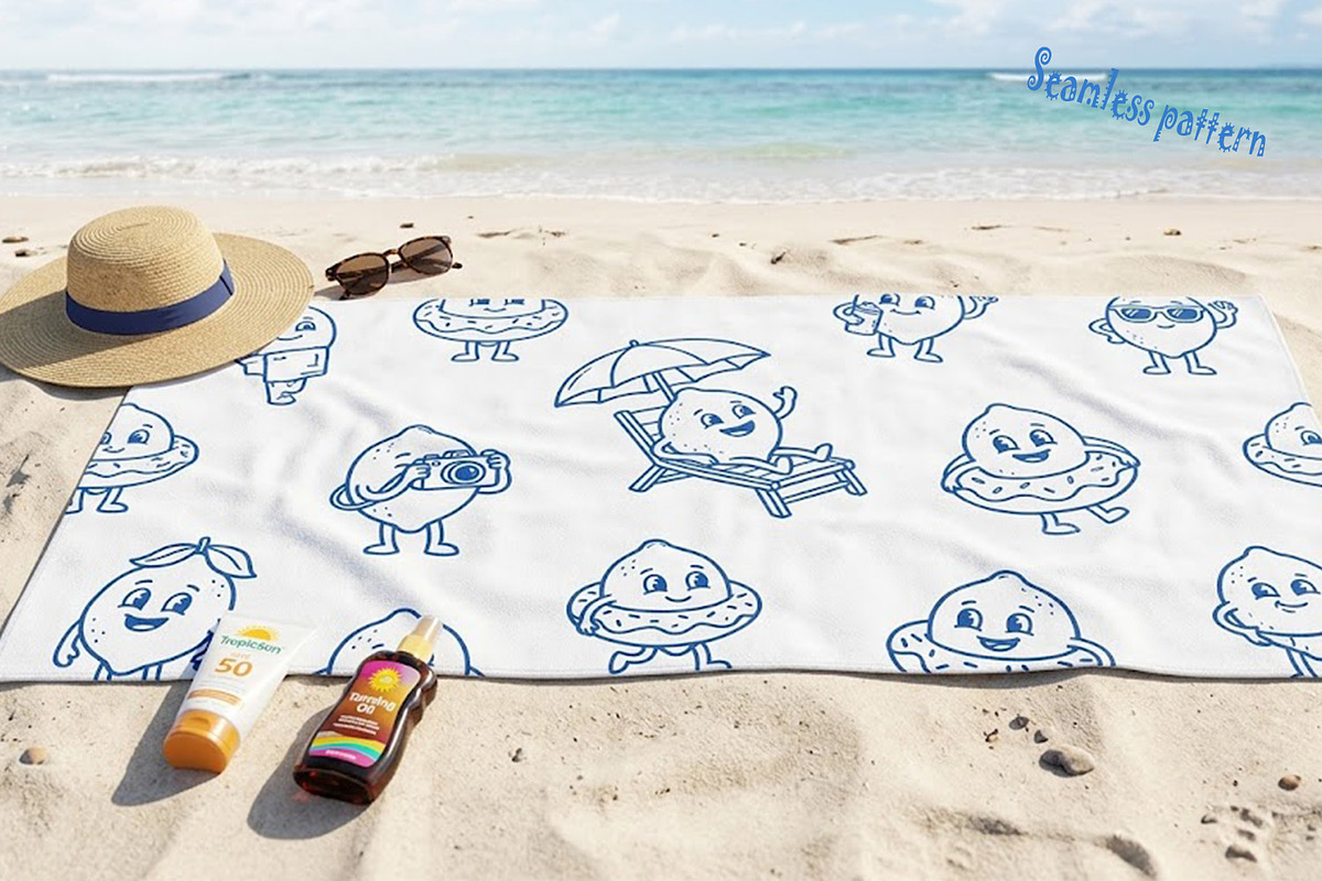 Whimsical Citrus Summer Clipart, an Object Graphic by Watercolor dreams (Photo 3 of 3)
