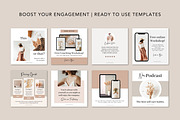 Coaching Instagram Templates | Canva, a Social Media Template by DeeBeeDesign (Thumbnail 3 of 10)