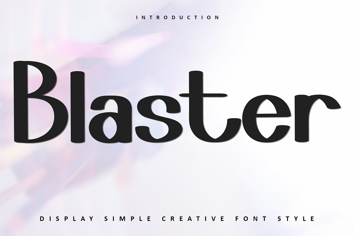 Blaster, a Script Font by InermediaSTUDIO (Photo 1 of 8)