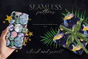 Tropic Moon - mystique design kit, an Animal Illustration by Beauty Drops (Thumbnail 11 of 12)