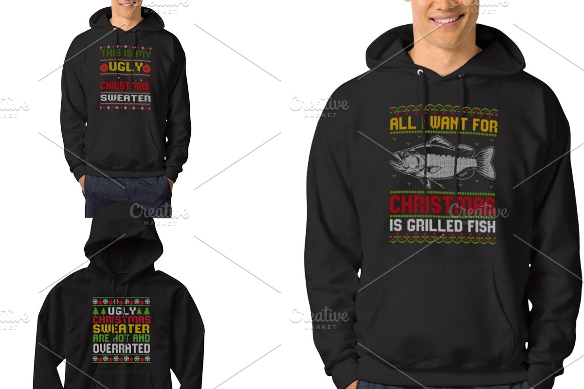 Ugly Christmas Sweater Designs, an Illustration by Expose_Adam (Photo 6 of 7)