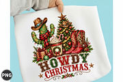 Western Howdy Christmas PNG, a Seasonal Illustration by designcity5 (Thumbnail 1 of 4)