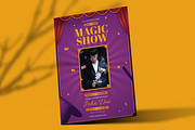 Cobuza - Magic Show Flyer, a Flyer Template by Lettha-Studio (Thumbnail 2 of 3)