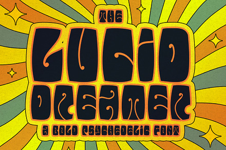 The Lucid Dreamer font, a Symbol Font by Dene Studios
