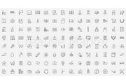 2200 vector sketch icons mega pack, an Outline Icon by Visual Generation (Thumbnail 5 of 21)