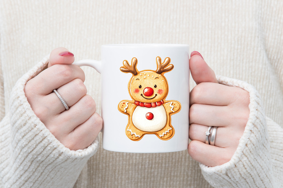 Christmas Sugar Cookie Clipart, an Illustration by designcity5 (Photo 5 of 5)