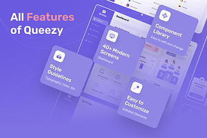 Queezy Dashboard - Quiz Dashboard UI