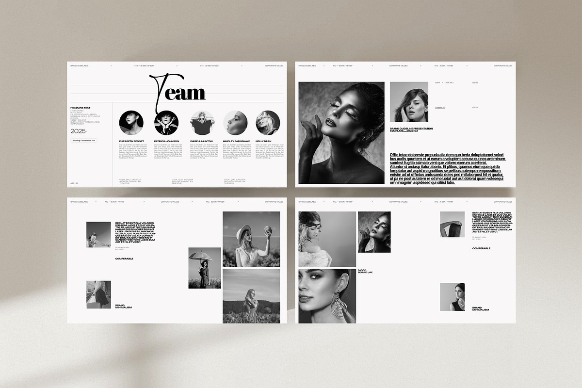Brand Mood Board Presentation, a Presentation Template by Work_Stock (Photo 7 of 7)