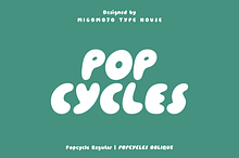Popcycles Display Font