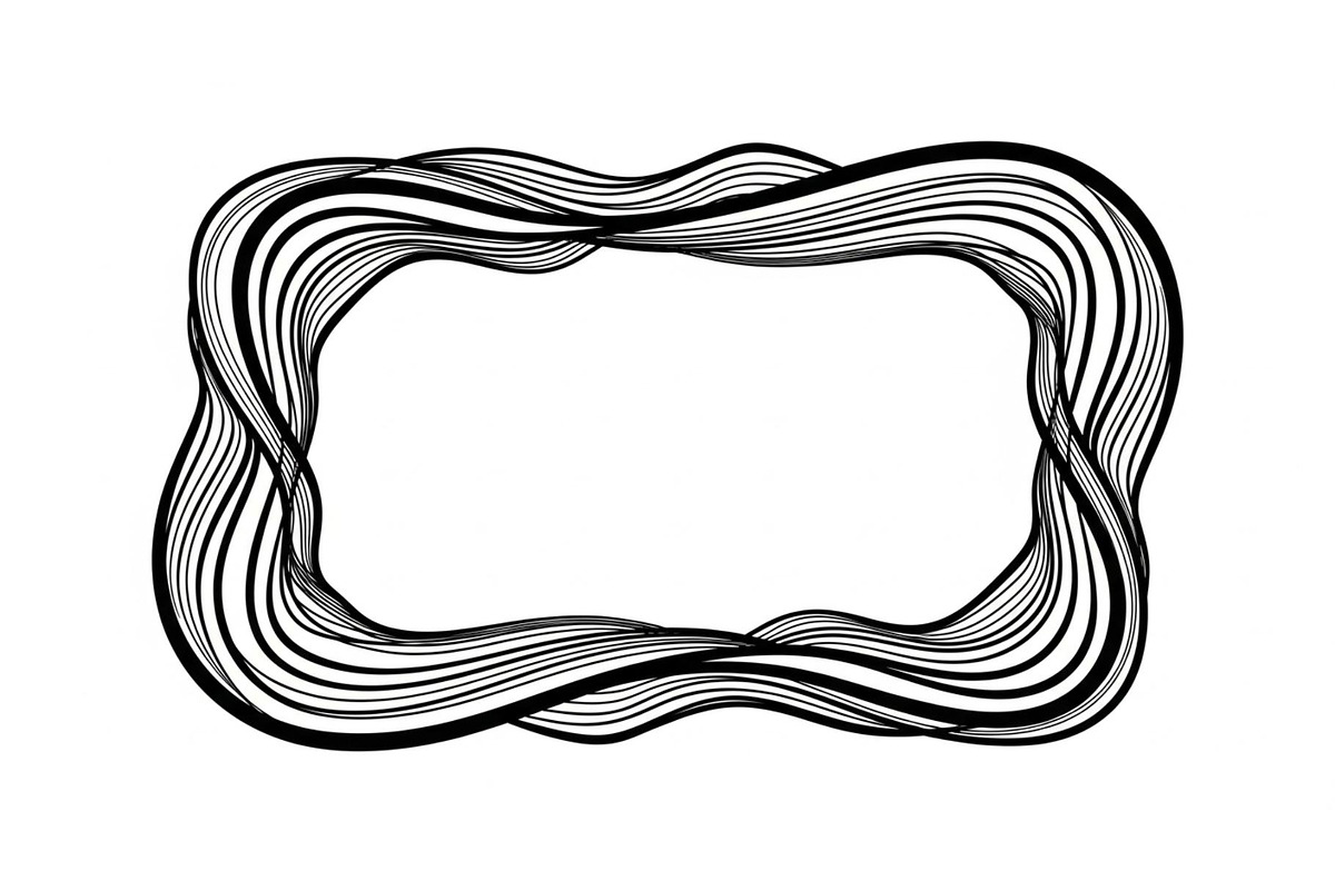 Abstract Line Frame SVG Bundle, an Illustration by yasushie (Photo 15 of 31)