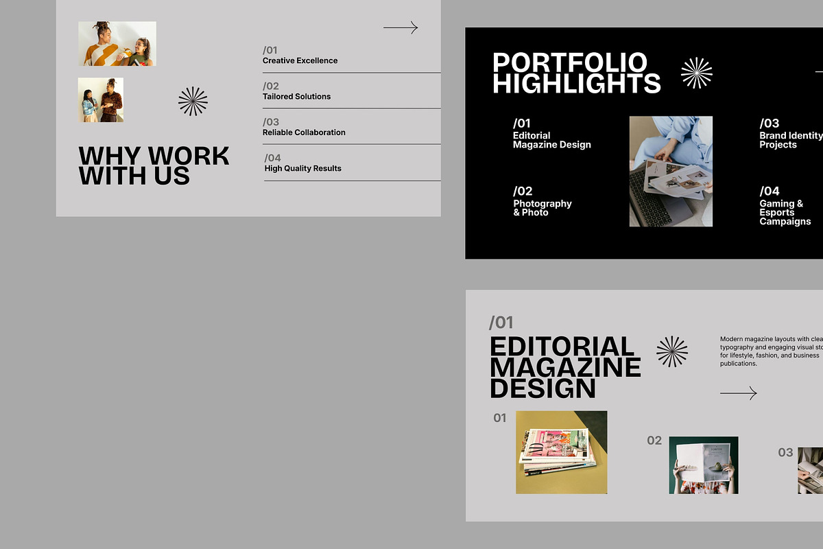 Creative Studio Presentation, a Presentation Template by adoestudio (Photo 3 of 8)
