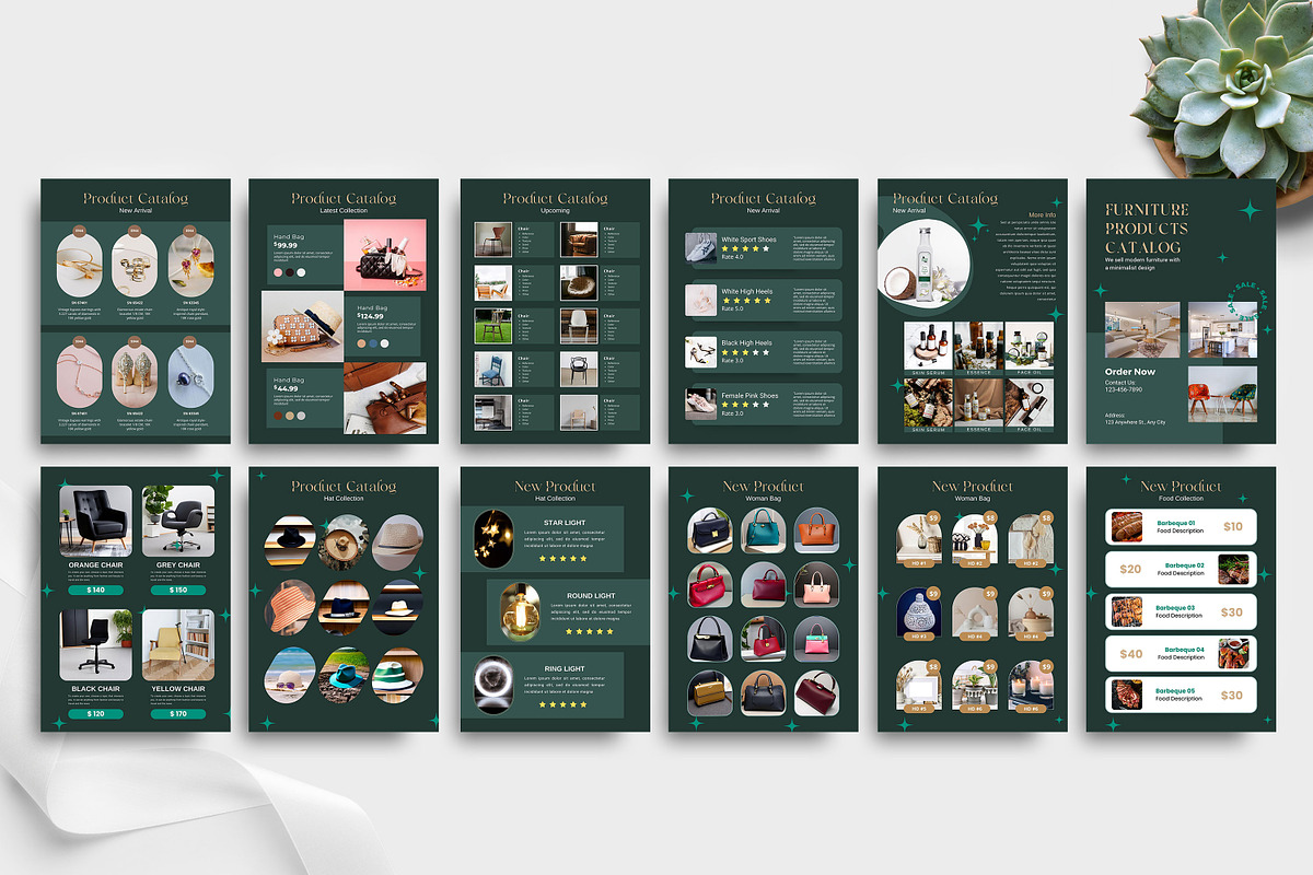 Canva Line Sheet Flyer Template, a Stationery Template by Ultimate Template Shop (Photo 6 of 6)