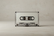 Vintage Cassettes Storage Mockups, a Mockup by Luuqas Design (Thumbnail 2 of 5)