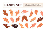 Hands of diverse people set, a Person Illustration by Good Studio (Thumbnail 1 of 15)
