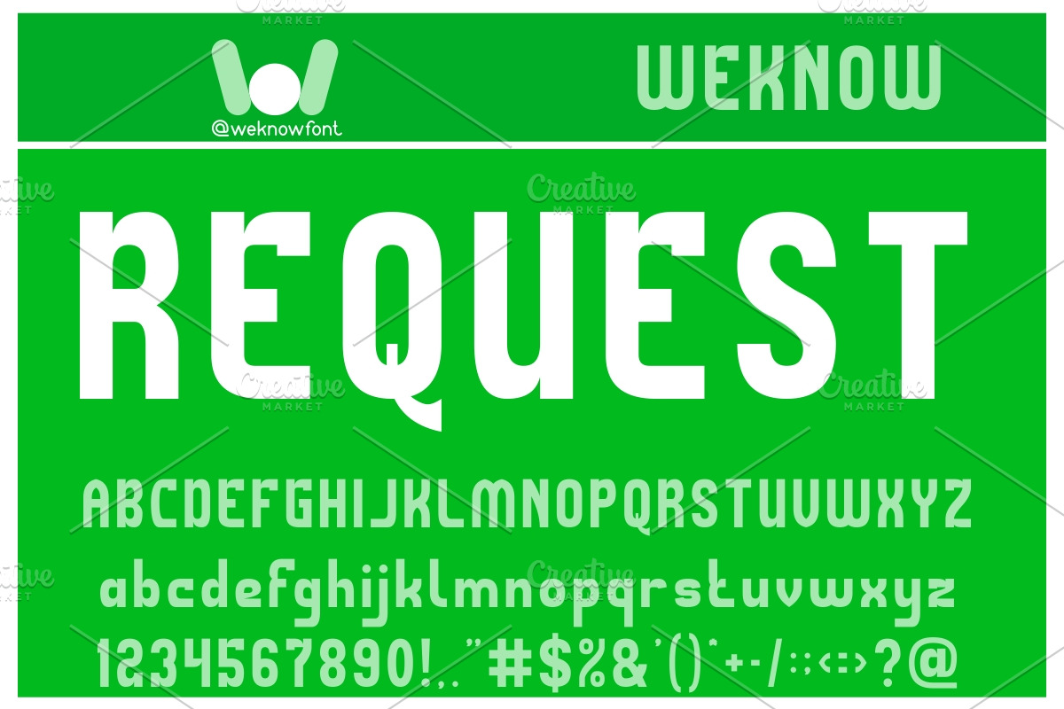 Before After font, a Sans Serif Font by weknow (Photo 3 of 5)