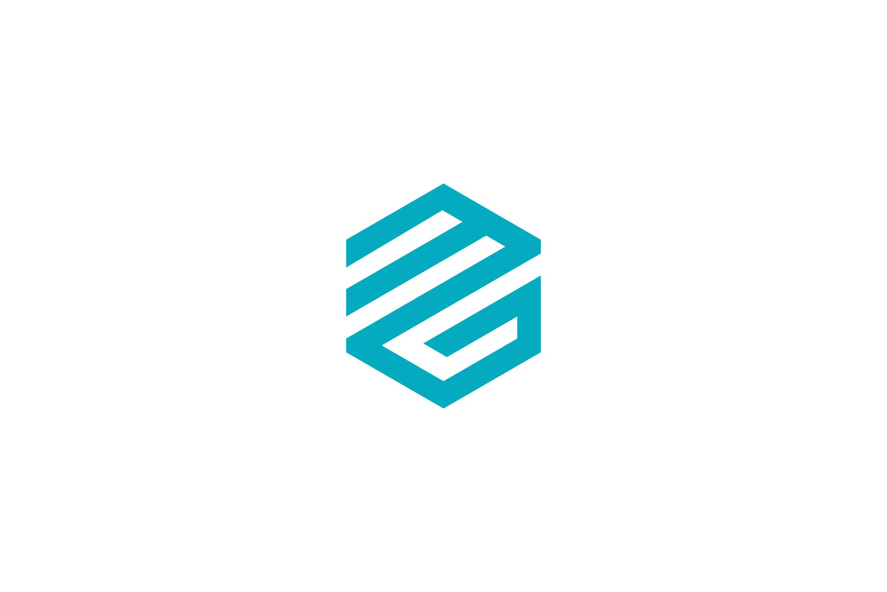 MG Hexagonal Logo, a Branding & Logo Template by FransiskaDesign