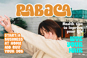 Thekaty Nianders Groovy Display Font, a Handwritten Font by Cruzine (Thumbnail 4 of 8)