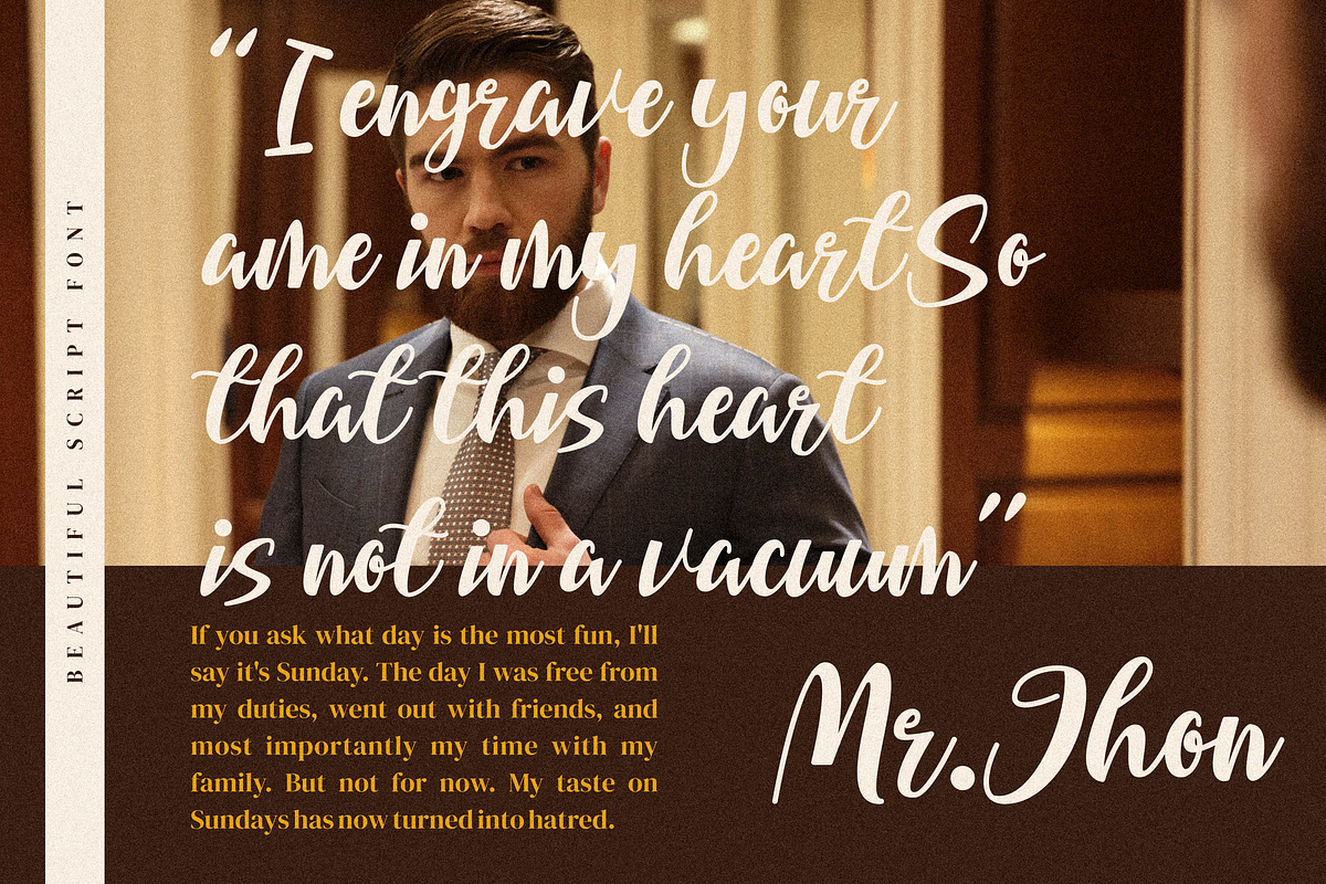 Bellarin, a Script Font by Integritype Studio (Photo 7 of 16)