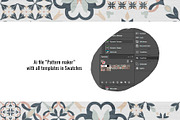 Moroccan Mixed Patern. Tile Design, a Pattern Graphic by DeMih (Thumbnail 4 of 8)