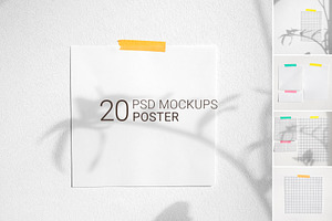 Poster MOCKUPS | PSD