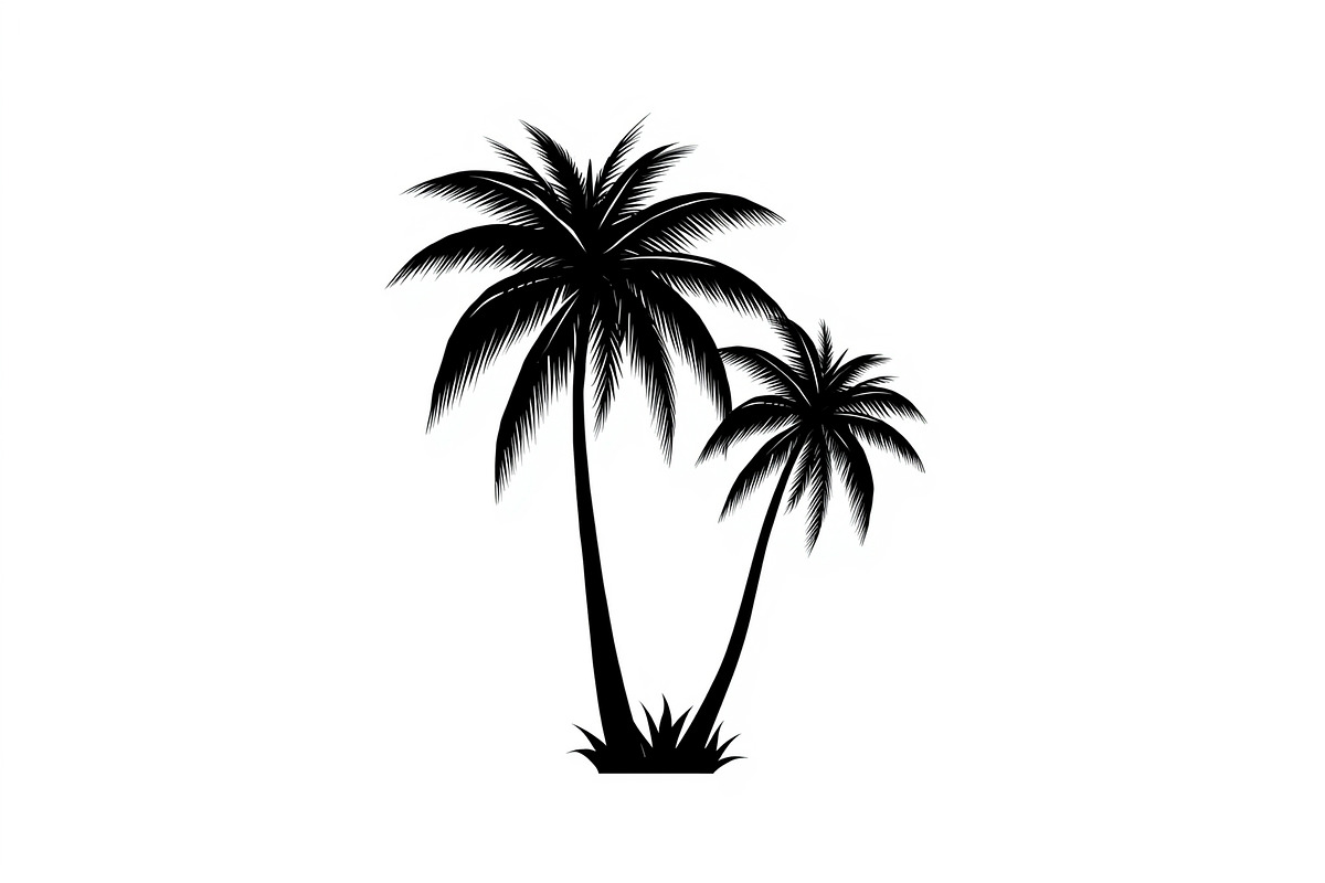 Tropical Palm Tree Bundle, an Illustration by BIPLOB EXPERT (Photo 16 of 21)