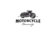 Automotive Classic Motorbike Logo, a Branding & Logo Template by Glowin_studio (Thumbnail 1 of 2)
