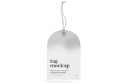 Clothing Tag Mockup with Rope String, an Advertising Mockup by graphypix (Thumbnail 3 of 4)