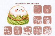 Procreate watercolor brush bundle, a Brush Add-On by ProcreateiBox (Thumbnail 10 of 12)