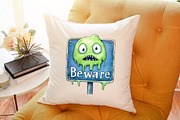 Spooky Signs Clipart Bundle, an Illustration by Sublimation Artist (Thumbnail 6 of 6)