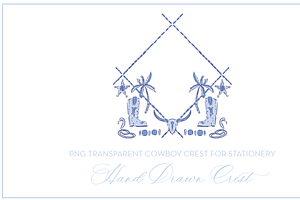 Cowboy Chinoiserie Crest