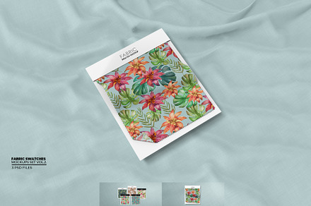 Fabric Swatches Mockups Set Vol.2., an Apparel Mockup by Sheikhadesign