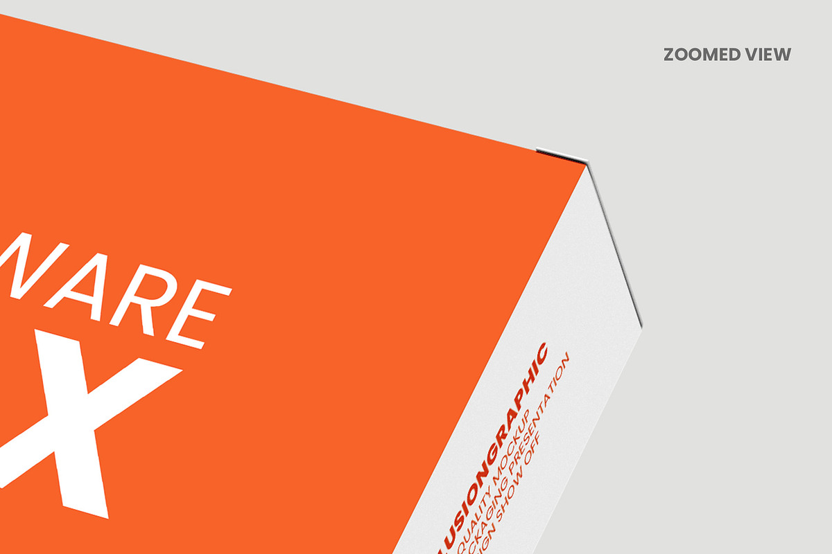 Software Box Mockup v.3 - 11 Views, a Packaging Mockup by Illusiongraphic (Photo 22 of 23)