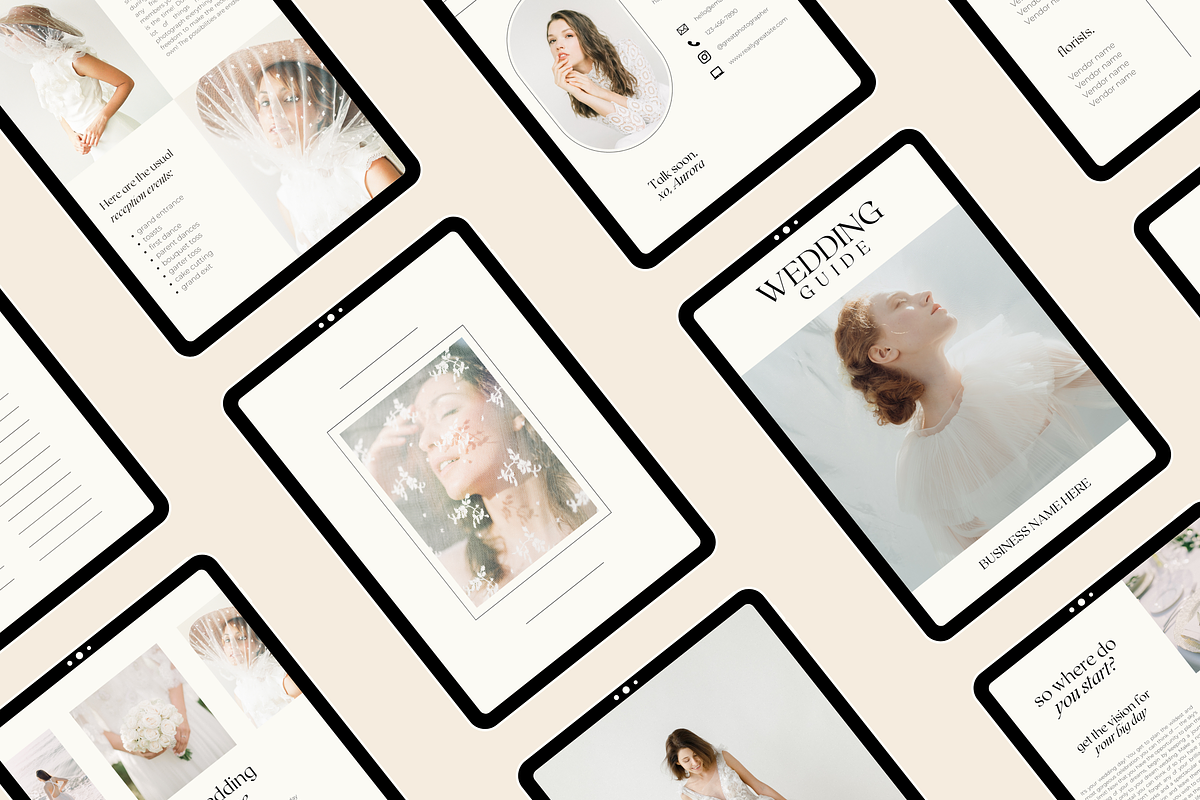 Wedding Photography Client Guide, a Marketing Template by Branding Babe Co. (Photo 6 of 9)