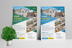 Modern Clean Real Estate Flyer
