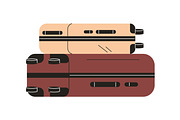 Travel luggage, suitcases set, an Object Illustration by Good Studio (Thumbnail 3 of 9)