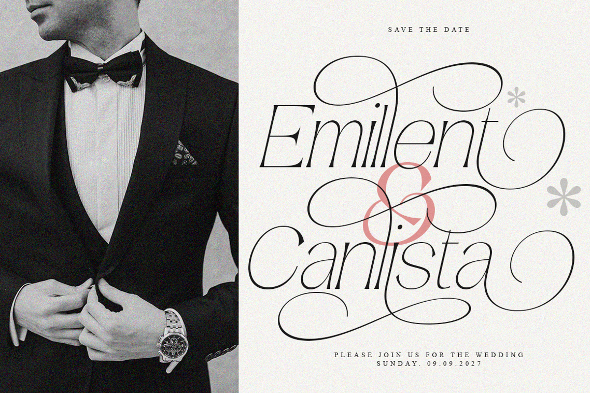 Amilent | 36 Style Font, a Serif Font by IM Studio (Photo 3 of 13)