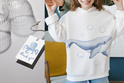 Under Sea Animal Watercolor Clipart., an Illustration by Dstudio (Thumbnail 4 of 4)