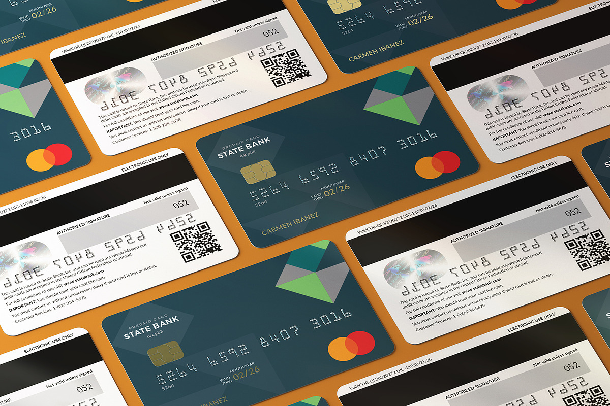 State Bank Card Template Collection, a Card Template by fisihsani (Photo 3 of 8)