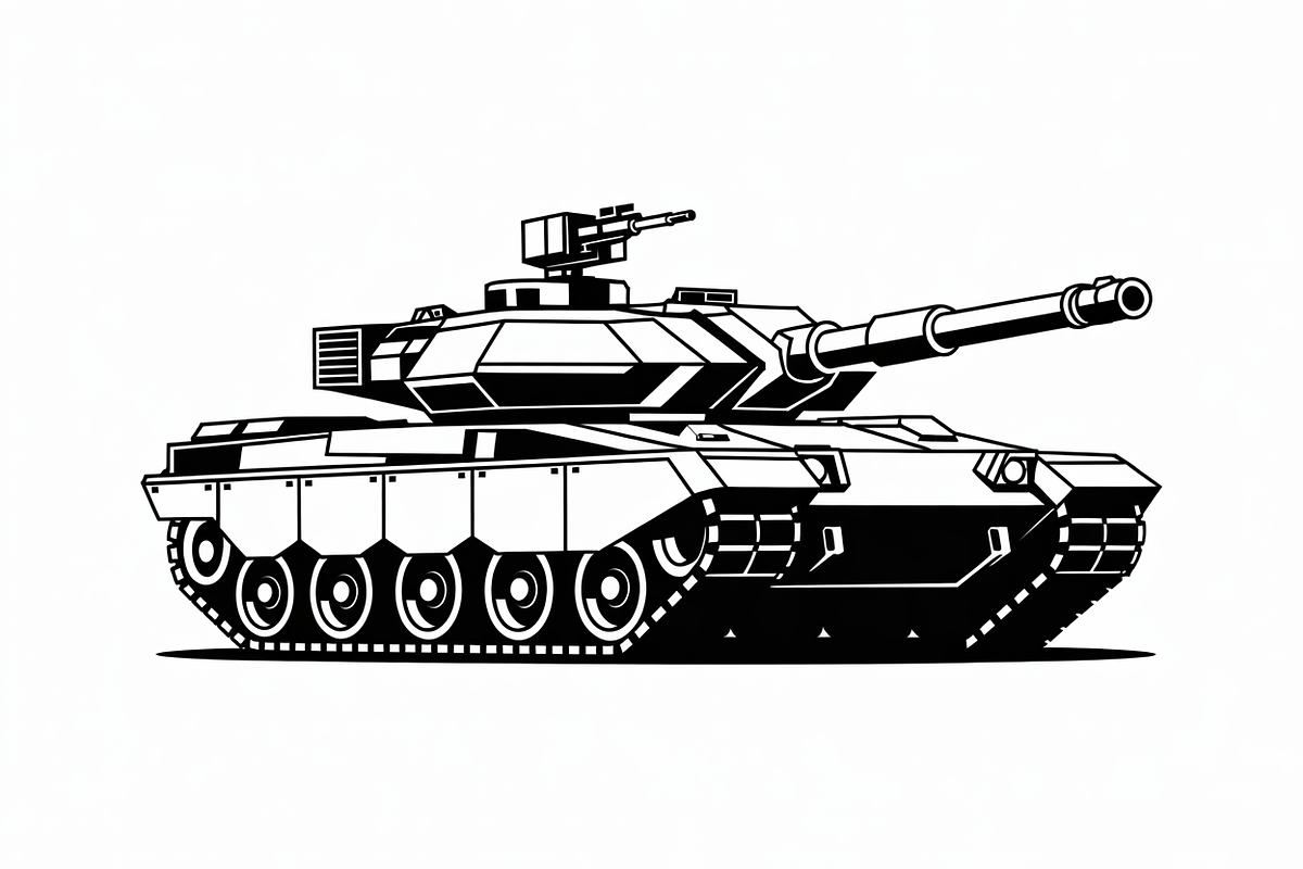 Tank Combat Fighting Vehicle, an Illustration by Amazin_art (Photo 10 of 11)