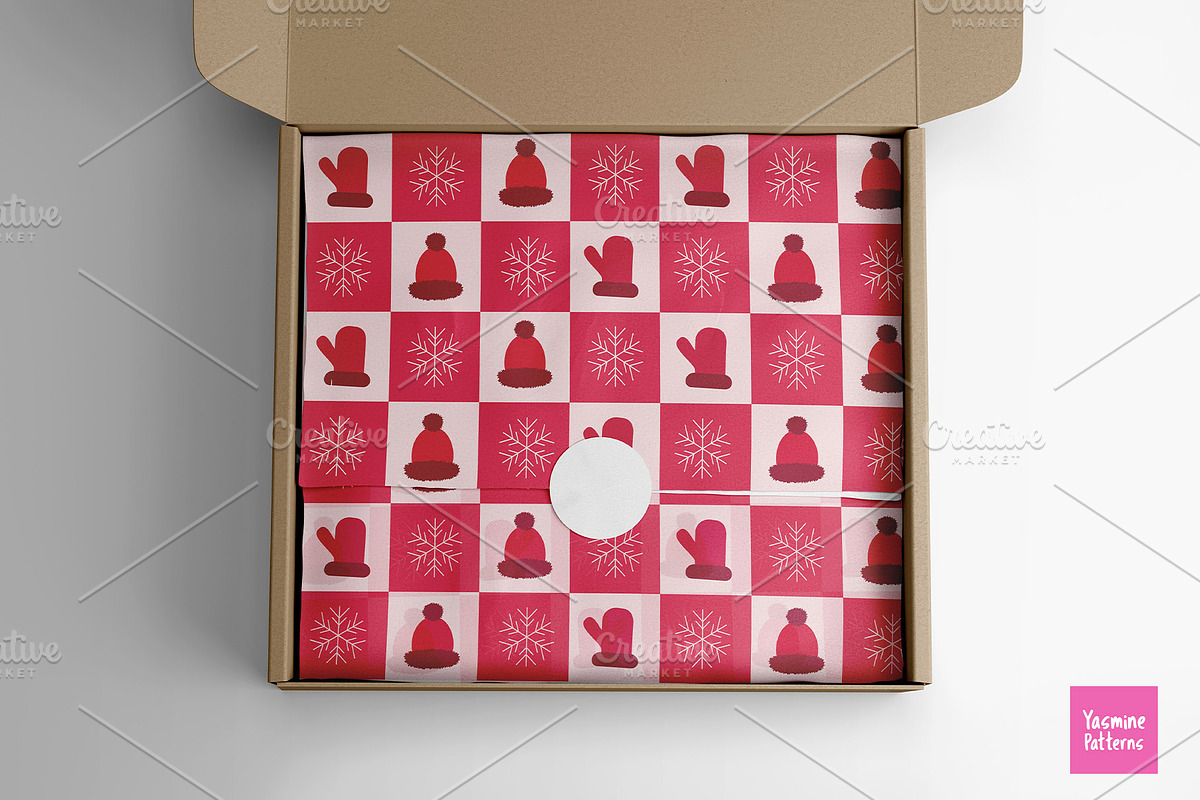Scandi Christmas Patterns Collection, a Pattern Graphic by Yasmine Patterns (Photo 6 of 6)