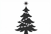 Cozy Holiday Tree Silhouette Designs, an Illustration by Gaye Art (Thumbnail 21 of 21)