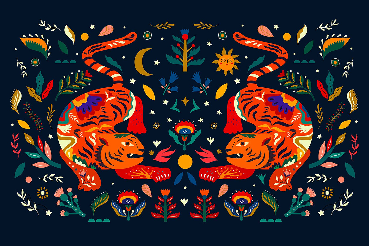 BEST CHRISTMAS BUNDLE 16 PRODUCTS, an Animal Illustration by MoleskoStudio (Photo 9 of 56)