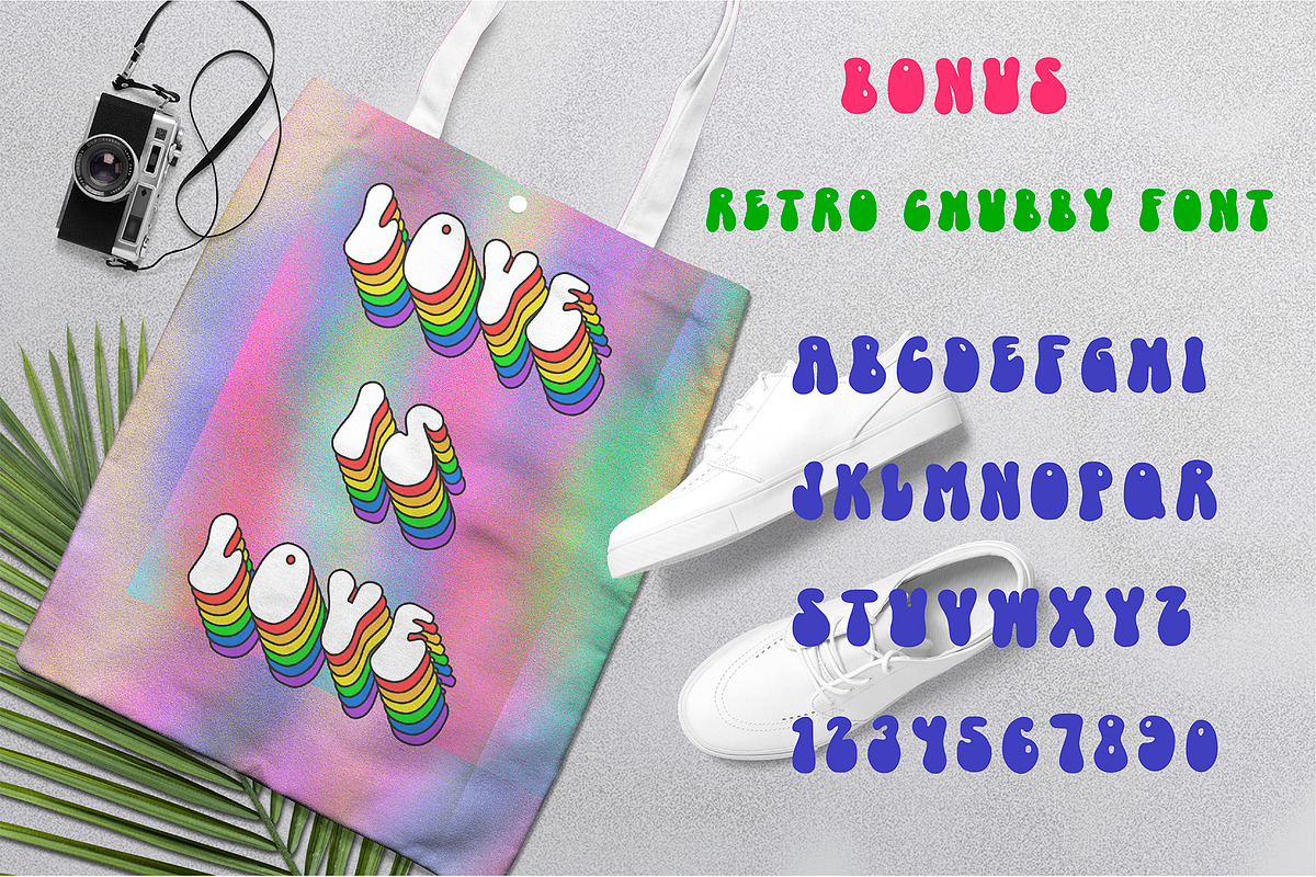 Retro Gradient Collection, a Texture Graphic by Almazova Dolzhenko (Photo 11 of 12)