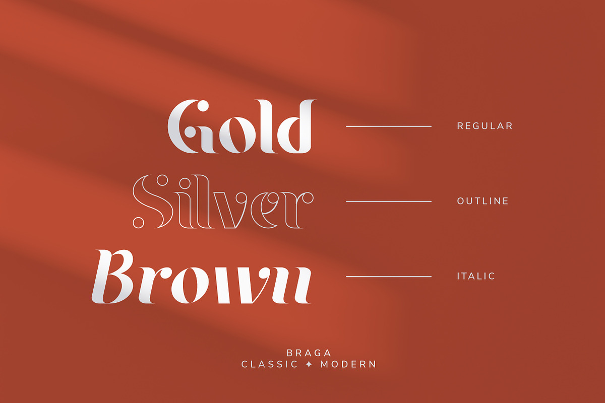 Braga Serif - Classic & Modern, a Serif Font by Lettertype Studio (Photo 6 of 10)