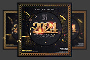 New Year Eve Flyer Template, a Flyer Template by Hotpin (Thumbnail 1 of 2)