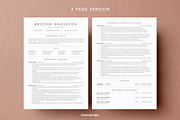 ATS Friendly Resume Template, a Resume Template by DemeDesign (Thumbnail 3 of 9)