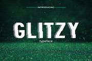 Glitzy Typeface, a Font by DuoFankaar (Thumbnail 1 of 5)