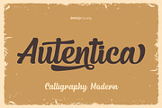 Autentica, a Script Font by eknojistudio (Thumbnail 1 of 8)