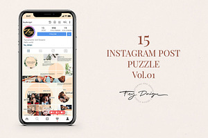 Instagram Post Puzzle Vol.01